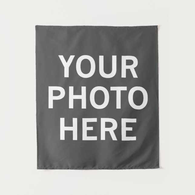Tenture Votre photo ici (Devant)
