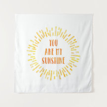 Vous êtes mon soleil brillant Aquarelle