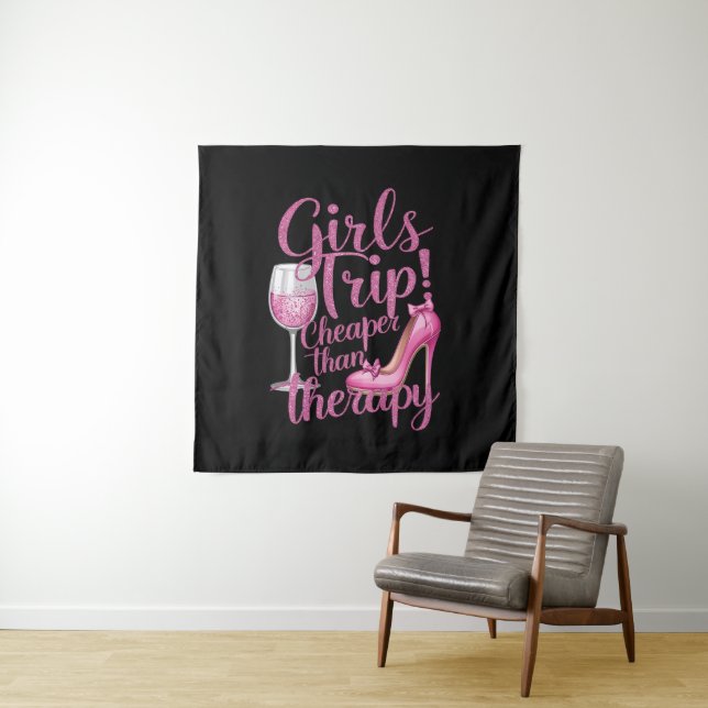 Tenture Voyage des filles moins cher que la thérapie Weeke (En situation)