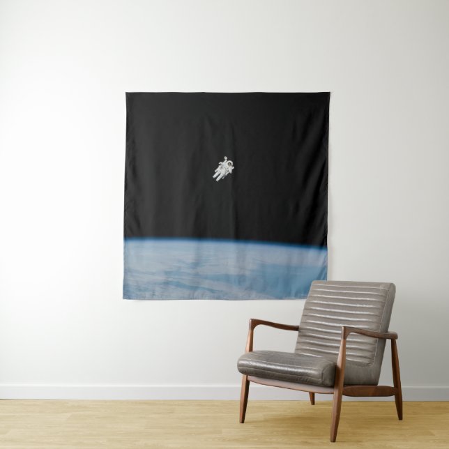 Tenture Voyage spatial (En situation)