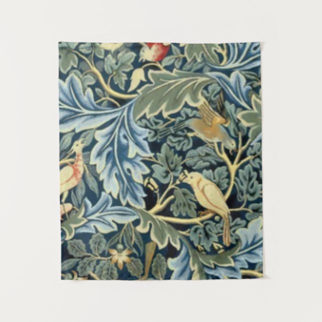 Tenture William Morris Birds et Acanthus (Devant)
