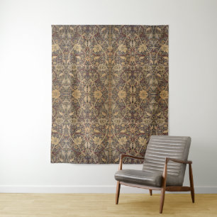 Tenture William Morris Bullerswood Détails du tapis