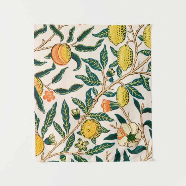 Tenture William Morris Fruit Et Grenade (Devant)