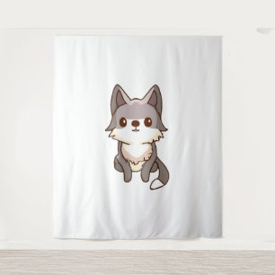 Tenture Wolfhound de chien Husky