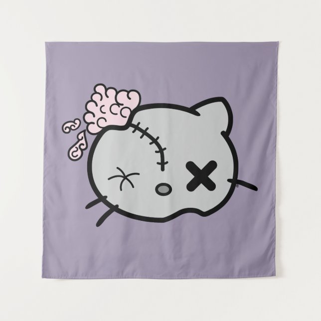 Tenture Zombie Kitty (Devant)