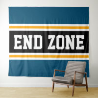 ZONE FIN Fun Sport Turquoise Black Yellow Stripes