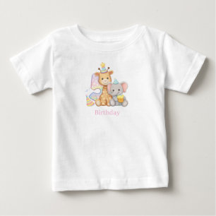 Tenue d'anniversaire T-shirt graphique pour bébé