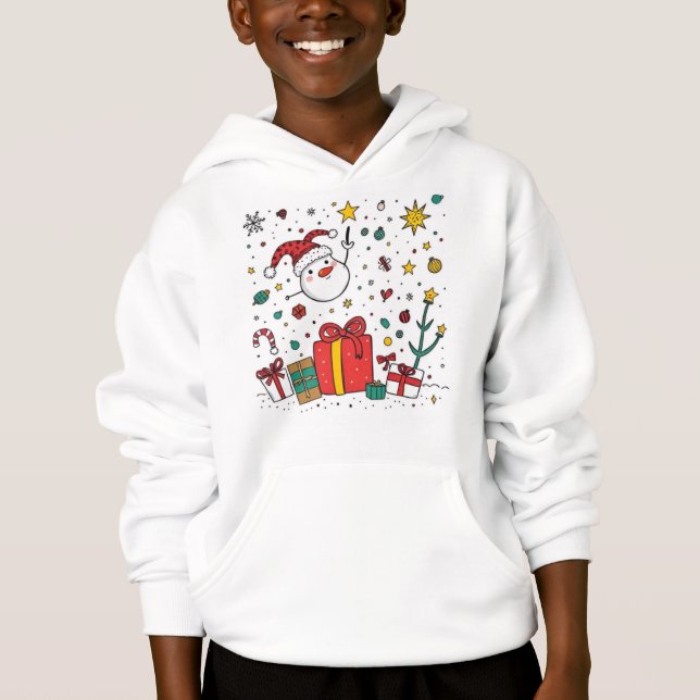 tenue de Noël personnalisée pour enfants (Devant)