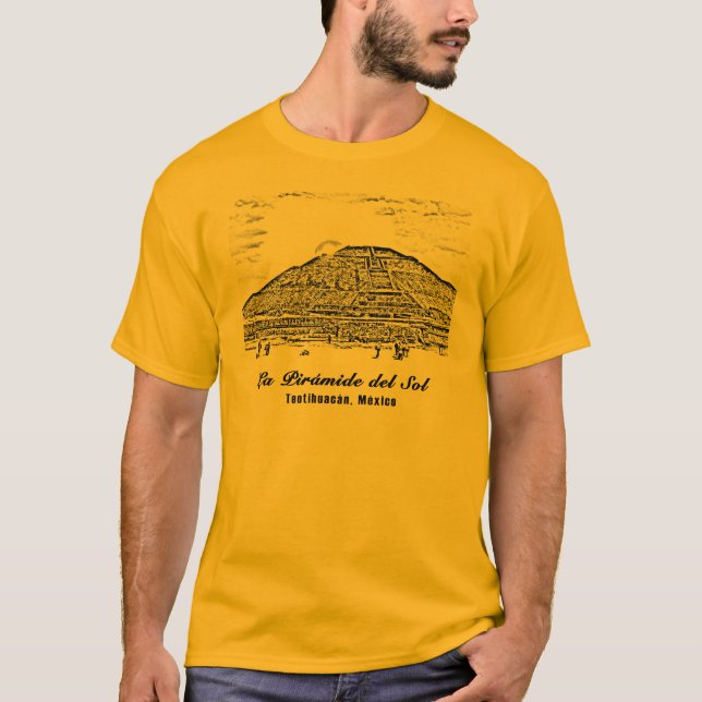 Teotihuacan, Mexiko T-Shirt (Vorderseite)