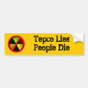 Tepco Dit Que Les Gens Meurent D'Un Sticker Anti-N