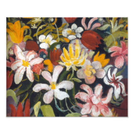 Teppich aus Blume | Auguste Macke | Fotodruck