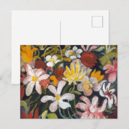 Teppich aus Blume | Auguste Macke | Postkarte