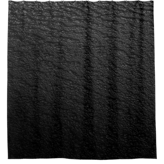 Teppich aus schwarzem und grauem Bereich Duschvorhang (Vorderseite)