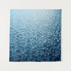 Teppich aus schwarzem und grauem Blumenbereich Wandteppich