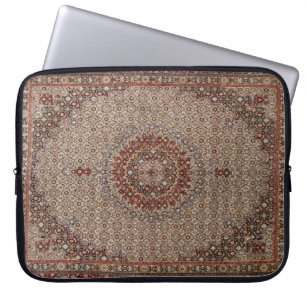 Teppich aus Vintag-persisch-türkischem Orientalisc Laptopschutzhülle