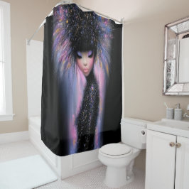 Teppich Cosmic Diva Stellar Glow Duschvorhang