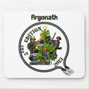 Teppich Maus Lan von Weihnachten Argonath Mousepad
