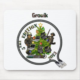 Teppich Maus Lan von Weihnachten Grouik Mousepad