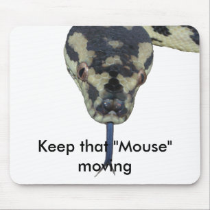 Teppich-Pythonschlangeregel Mousepad
