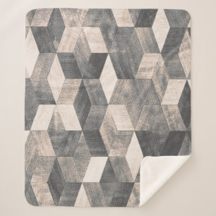 Teppichbathmat und Rug Boho Style Ethnic Design pa Sherpadecke