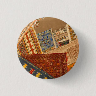 Teppichcollage Nahaufnahme Button