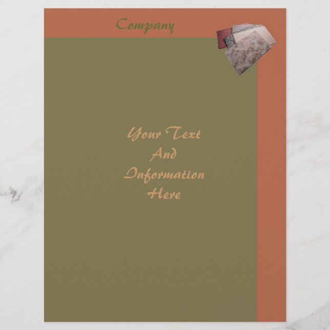 Teppiche Letterhead (Vorderseite)