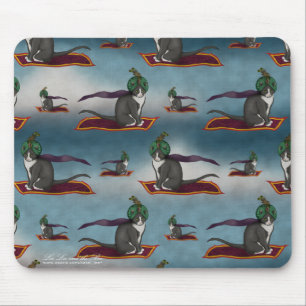 Teppichkat, gemusterte Mousepad