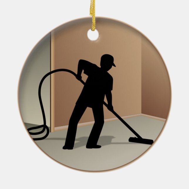 Teppichreinigung Keramik Ornament (Hinten)