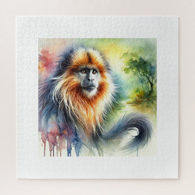 Tepui Monkey 130924AREF148 - Watercolor (Vertikal)