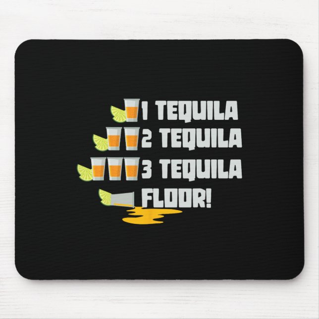 Tequila 2 Tequila 3 Tequila Parco Civico-Ciani Mousepad (Vorne)