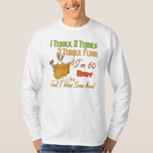 Tequila-60. Geburtstags-Party-Sammlung T-Shirt