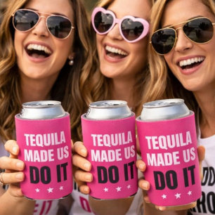 Tequila brachte uns dazu, es zu tun Braut-Trinkg Dosenkühler