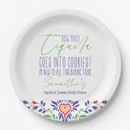 Tequila & Cookies Baking Class Brautparty Party Pappteller