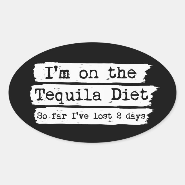 Tequila Diet Stickers (Vorderseite)