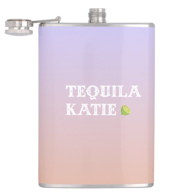 Tequila Katie Flask Flachmann (Geöffnet)