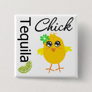 Tequila-Küken Button