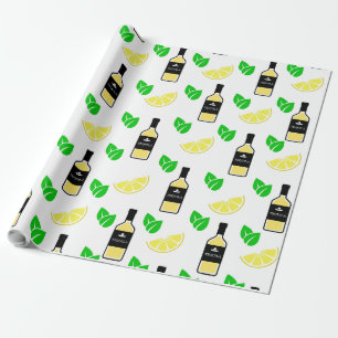 Tequila & Lemon Geschenkpapier