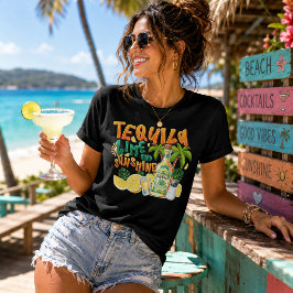 Tequila, Limette & Sonnenschein Tri-Blend Shirt