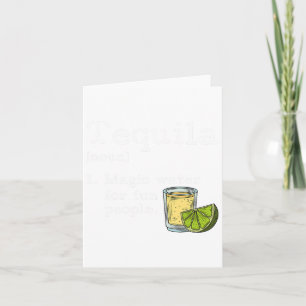 Tequila Lover Cinco De Mayo Mexikanisches Party Karte