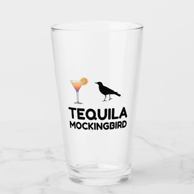 TEQUILA MOCKINGBIL GLAS (Vorderseite)