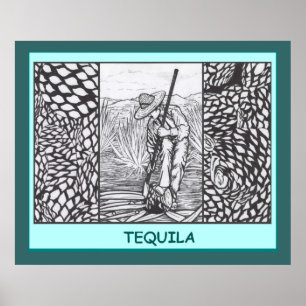 Tequila-Plakat Poster
