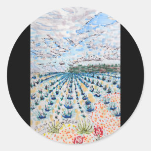 Tequila Runder Aufkleber