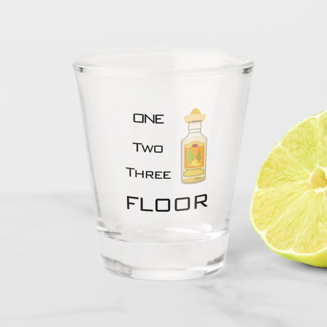 Tequila Schnapsglas (Vorderseite)