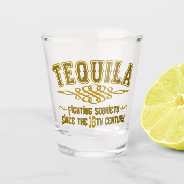 TEQUILA SCHNAPSGLAS (Vorderseite)