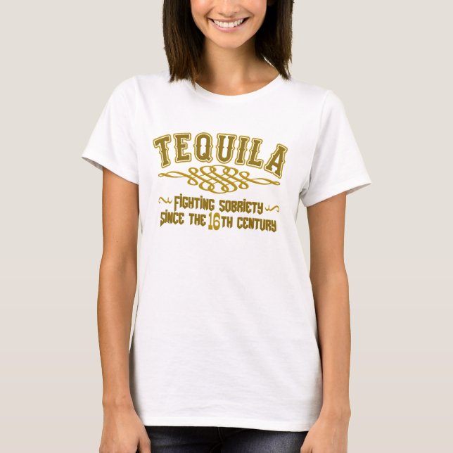 TEQUILA Shirt - wählen Sie Stil & Farbe (Vorderseite)