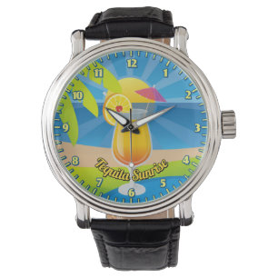 Tequila-Sonnenaufgang Armbanduhr