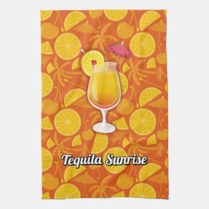 Tequila-Sonnenaufgang Geschirrtuch