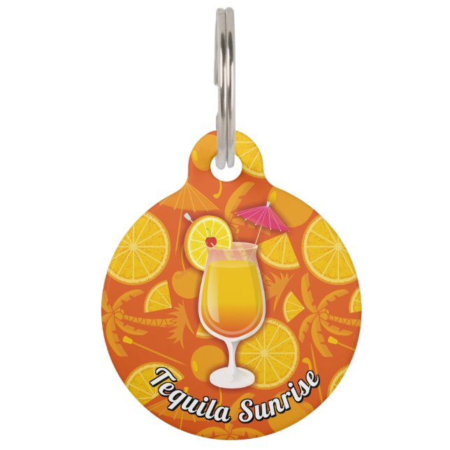 Tequila-Sonnenaufgang Tiermarke (Vorderseite)