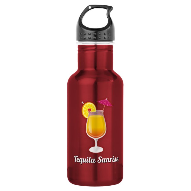Tequila-Sonnenaufgang Trinkflasche (Vorderseite)