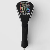 Tequila Straight Friends gehen entweder zu Funny L